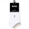 BOSS Calzini Uomo Cotone Stripe Pacco 2 Blu Bianco Nero