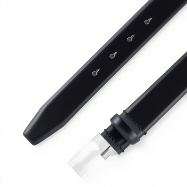 Cintura Uomo BOSS Baxton Nero Puro Piacere Alta Qualità