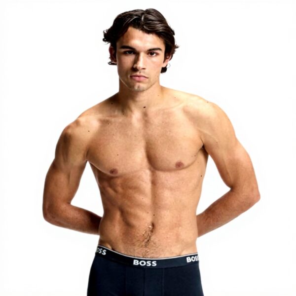 BOSS Boxer Uomo Pacco 3 Alta Qualità Intimo Confortevole