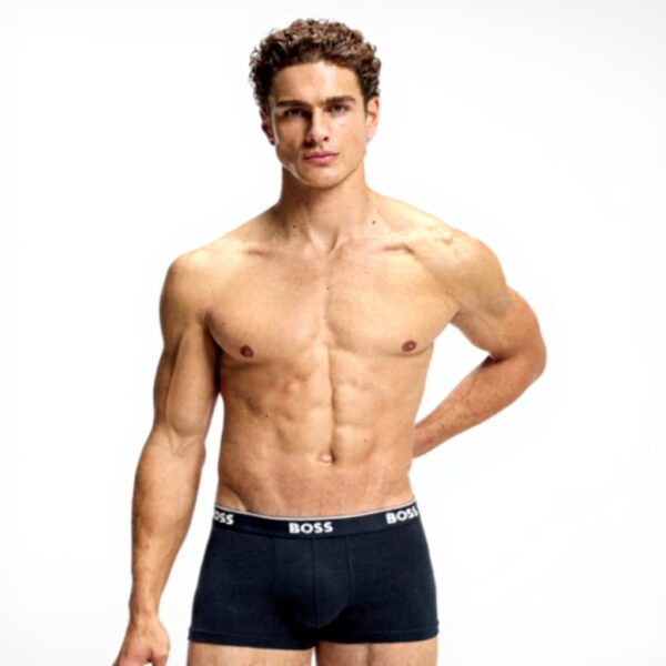 Boxer BOSS Uomo Comodi Morbidi Pacco 3 Intimo