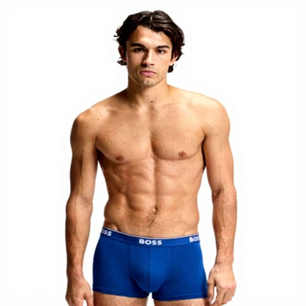BOSS Boxer Uomo Pacco 3 Alta Qualità Intimo Confortevole