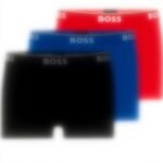 BOSS Boxer Uomo Pacco 3 Intimo Aderente Alta Qualità