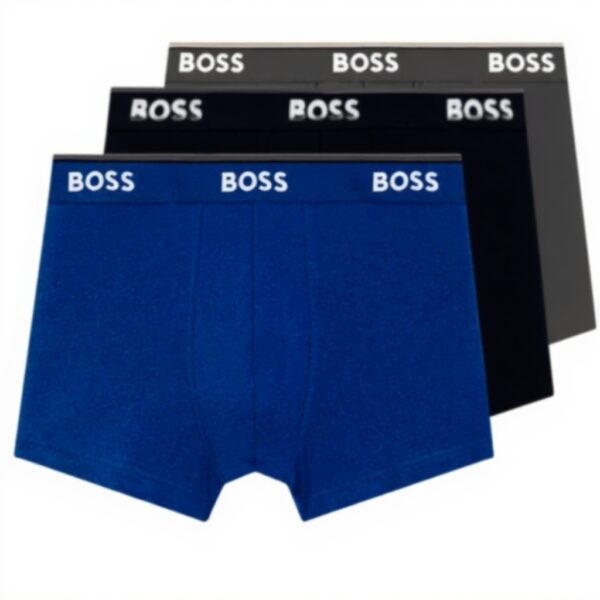 BOSS Boxer Uomo Pacco 3 Alta Qualità Intimo Confortevole