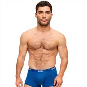 BOSS Boxer Uomo Pacco 3 Alta Qualità Intimo Confortevole