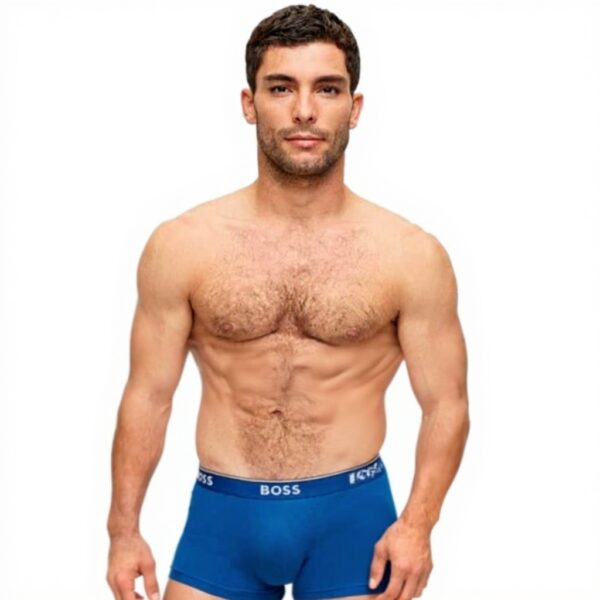 BOSS Boxer Uomo Pacco 3 Alta Qualità Intimo Confortevole