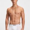 BOSS Boxer Uomo 3p Power Boxer Comodo Traspirante-7