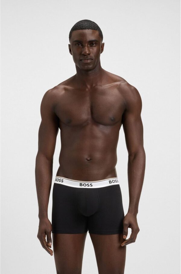 BOSS Boxer Uomo 3 Pezzi Cotone Morbido Intimo Power Boxer-2