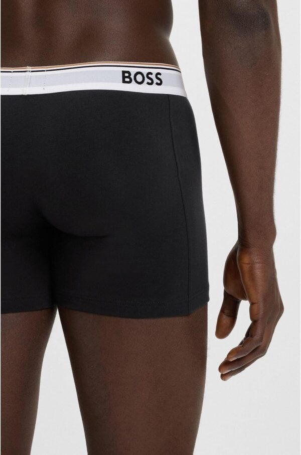 BOSS Boxer Uomo 3 Pezzi Cotone Morbido Intimo Power Boxer-5