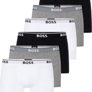BOSS Boxer Uomo 3p Power Boxer Pantaloncino Cotone-0