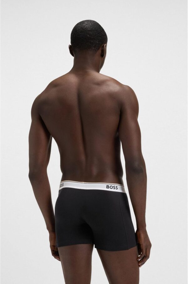BOSS Boxer Uomo 3 Pezzi Cotone Morbido Intimo Power Boxer-3