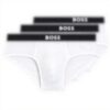 BOSS Slip Uomo Breve Pacco 3 Cotone Vita Bassa