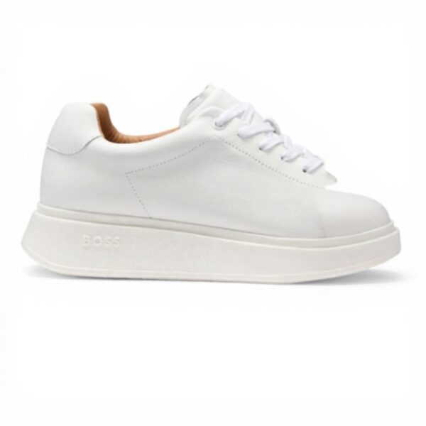 BOSS Bulton Runn Sneaker Uomo Bianco Nero Casual