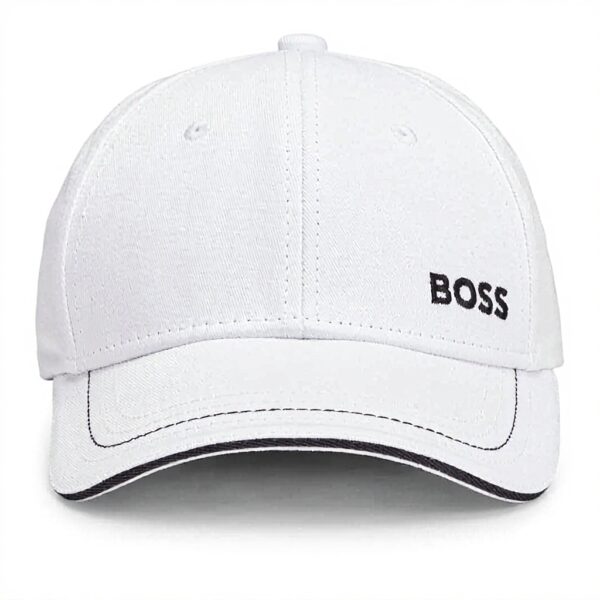 Cappellino da baseball Boss Uomo Nero Bianco Taglia unica