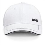 Cappellino da baseball Boss Uomo Nero Bianco Taglia unica