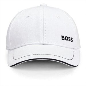 Cappellino da baseball Boss Uomo Nero Bianco Taglia unica