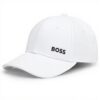 Cappellino da baseball Boss Uomo Nero Bianco Taglia unica