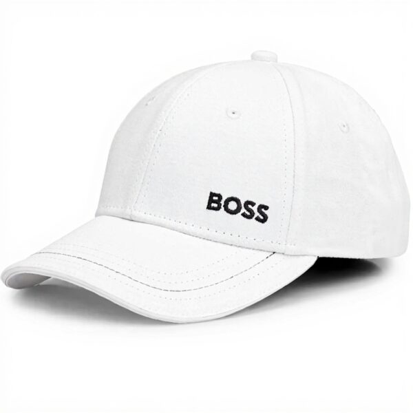 Cappellino da baseball Boss Uomo Nero Bianco Taglia unica