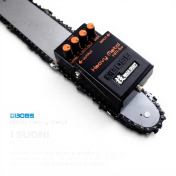 BOSS HM-2W Heavy Metal Pedale Chitarra Distorsore Waza Craft