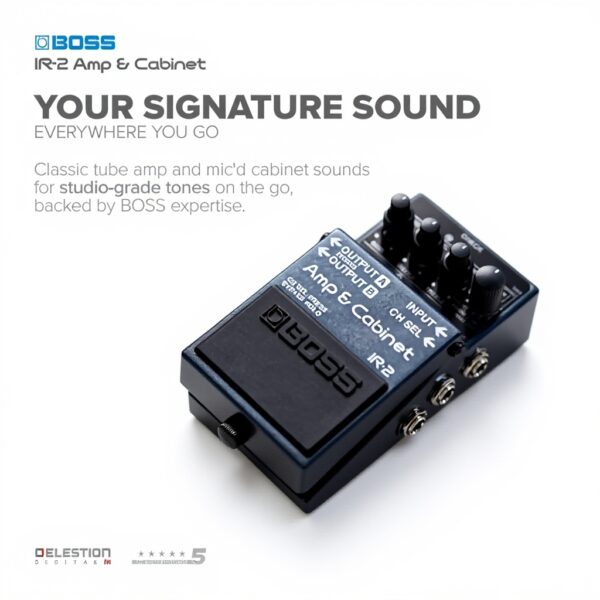 BOSS IR-2 Emulatore Ampli Cabinet Pedale Effetti Chitarra