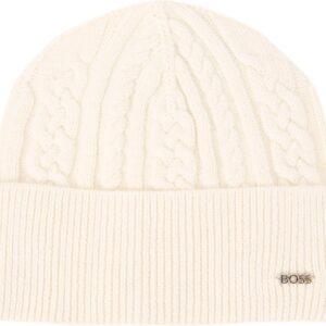 Berretto Donna BOSS Lelanta_hat Nero Taglia Unica-0