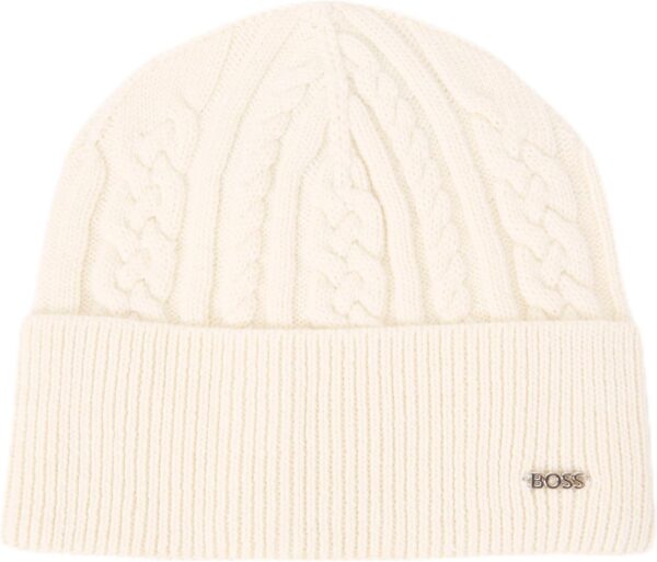 Berretto Donna BOSS Lelanta_hat Nero Taglia Unica-0