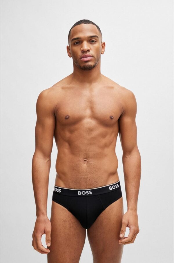 BOSS Lettera 3p Power Mutande Uomo Boxer Comodi Tessuto-8