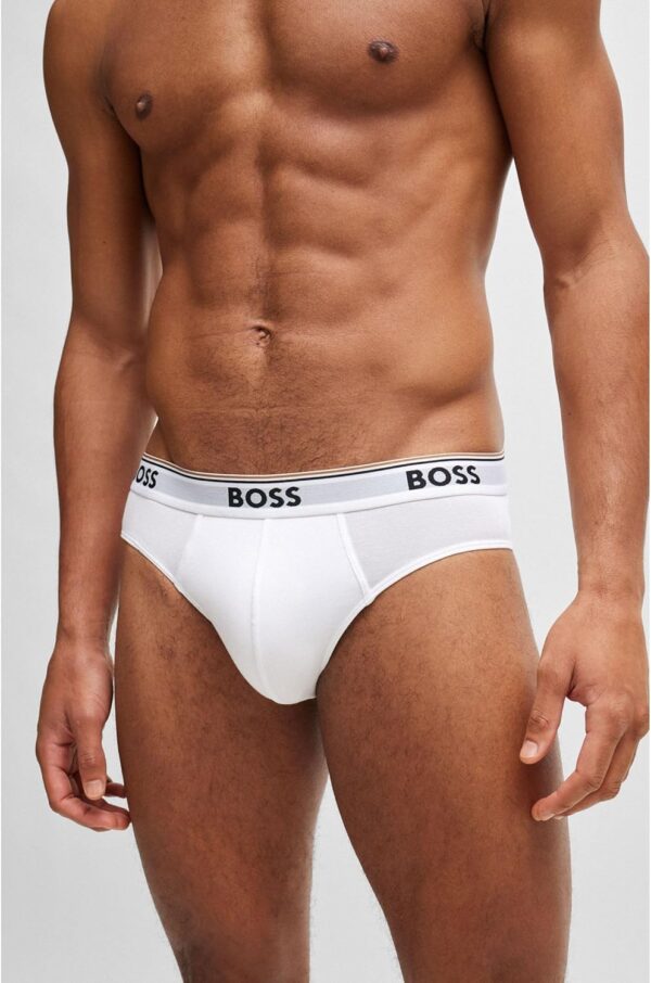 BOSS Lettera 3p Power Mutande Uomo Boxer Comodi Tessuto-5