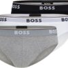 BOSS Lettera 3p Power Mutande Uomo Boxer Comodi Tessuto-9