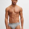 BOSS Lettera 3p Power Mutande Uomo Boxer Comodi Tessuto-7