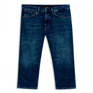 BOSS Maine Jeans Uomo Blu Medio Vestibilità Normale