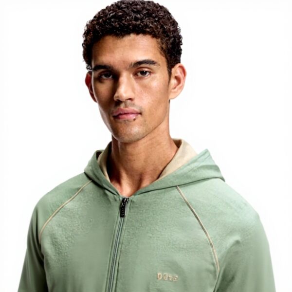 Giacca Loungewear BOSS Uomo Mix Match Bordi Contrasto