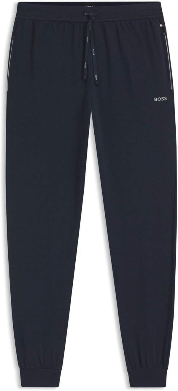 Pantaloni Uomo BOSS Mix&Match Vita Elasticizzata Blu Scuro-0