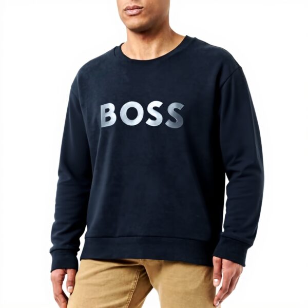 Felpa BOSS Uomo Jersey Salbo Comoda Colori Disponibili