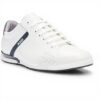 BOSS Saturn Lowp Sneaker Uomo Nero Bianco Casual Comodo