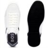 BOSS Saturn Lowp Sneaker Uomo Nero Bianco Casual Comodo