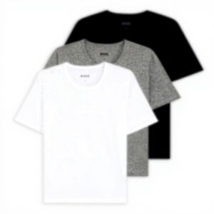T-shirt BOSS Uomo Maglietta Classica Morbida Confezione 3p