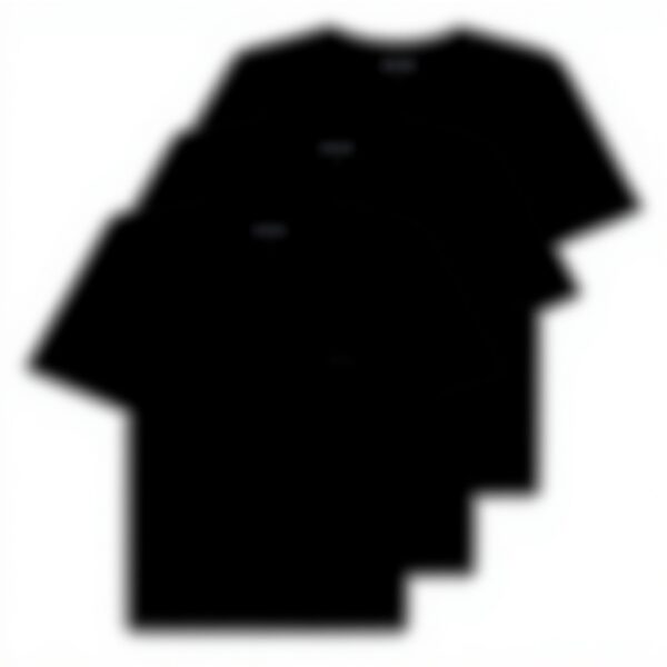 BOSS T-Shirt Uomo Nero Classico Morbido Traspirante XL