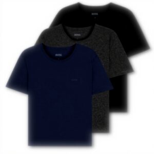Maglietta BOSS Uomo Tessuto Morbido Design Classico