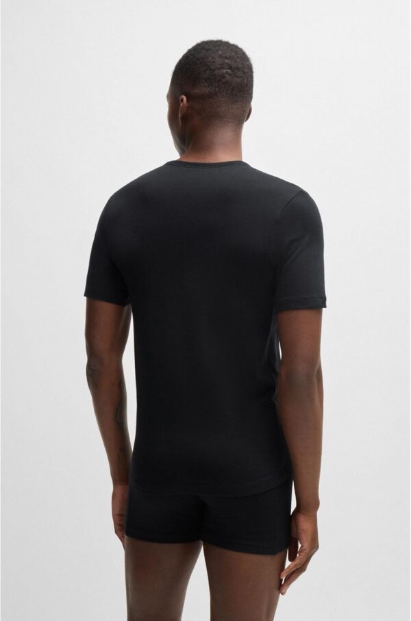 BOSS T-Shirt RN 3p Maglietta Uomo Pacco 3 Cotone-2