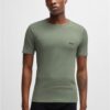 BOSS T-Shirt RN 3p Maglietta Uomo Pacco 3 Cotone-4