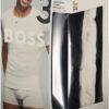 BOSS T-Shirt RN 3p Maglietta Uomo Cotone Ricamato-1