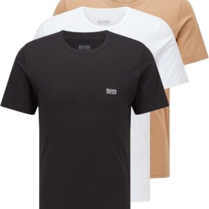 BOSS T-Shirt RN 3p Maglietta Uomo Pacco da 3-0