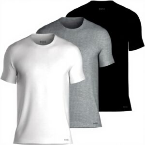 Boss T-Shirt Uomo Cotone Maglietta Uomo Casual