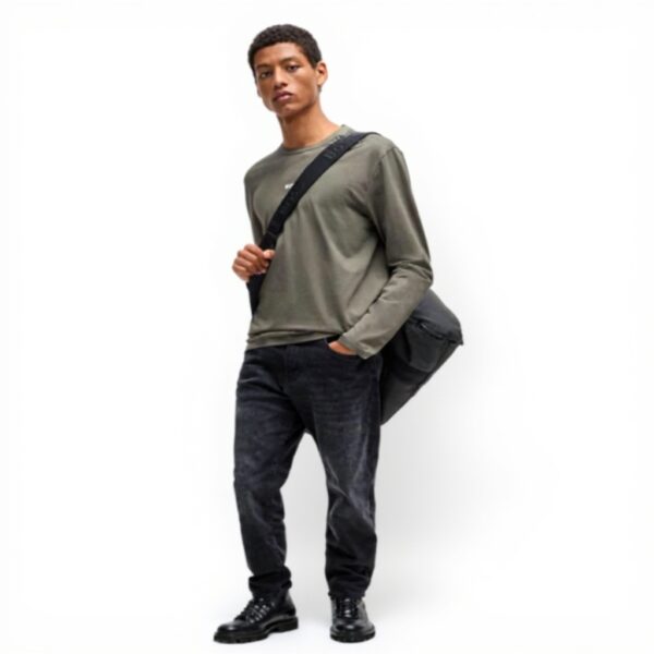 T-shirt BOSS Uomo Tchark TChark taglio dritto elastam