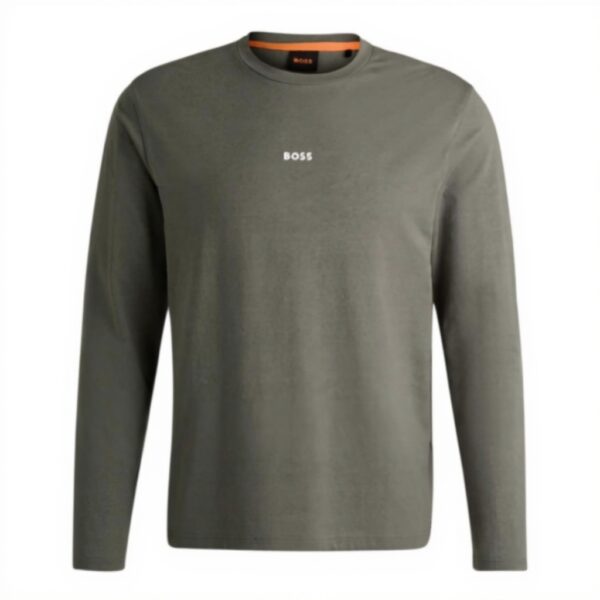 T-shirt BOSS Uomo Tchark TChark taglio dritto elastam