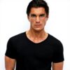 T-shirt Uomo Hugo Boss Pacco 2 Cotone Nero Bianco