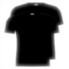 T-shirt Uomo Hugo Boss Pacco 2 Cotone Nero Bianco