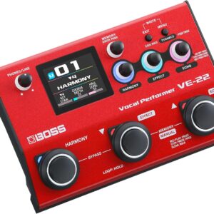 BOSS VE-22 Processore Effetti Vocale Armonizzazione-0
