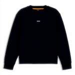 BOSS Wesmallcrew Maglione Uomo Cotone 100 Maglieria