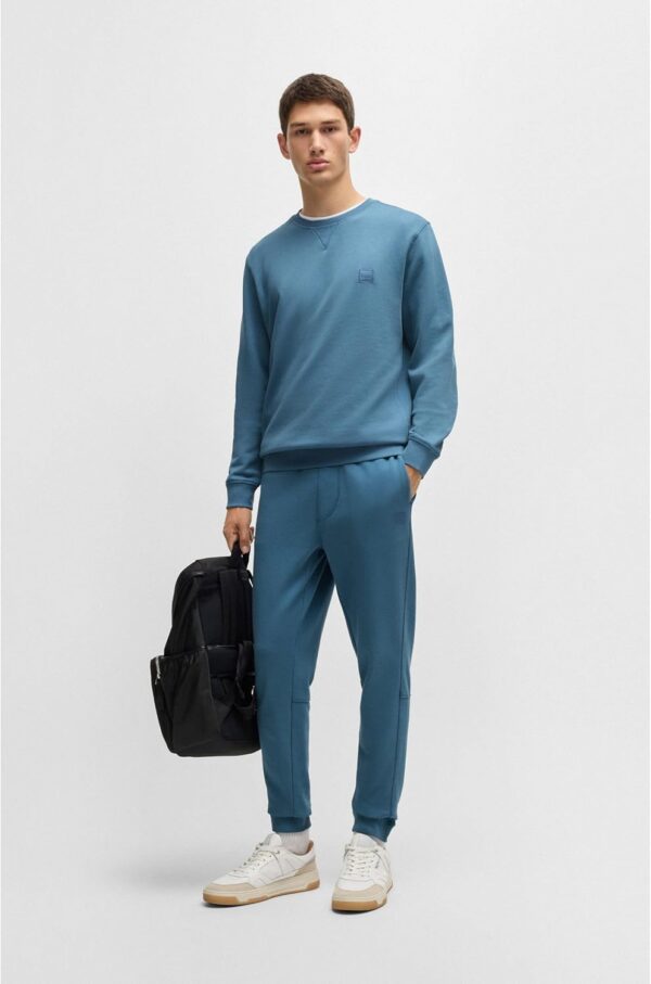 BOSS Westart Maglia di Tuta Uomo Felpa Senza Cappuccio-2